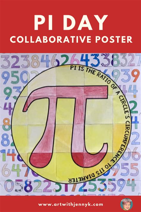 Fun, Collaborative Pi Day Activity | Classroom Collaboration Coloring ...