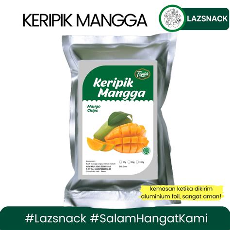 Keripik Buah Mangga 50gram / Keripik Kaca / Kripik Buah / Kerupuk Buah ...