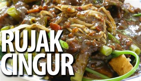 How to Make Rujak Cingur Delicious Food from Indonesian | Recipes Tab