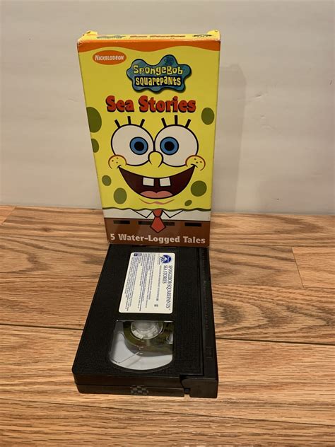 SPONGEBOB SQUAREPANTS - SEA STORIES Vhs | Grelly USA