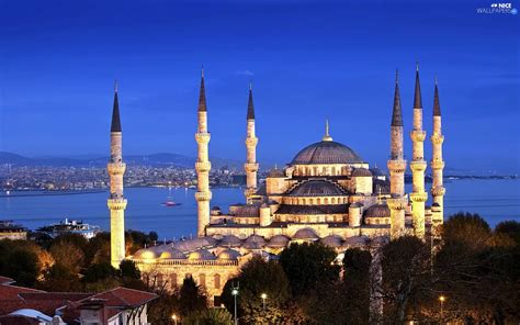 Sultan Ahmed Mosque, Istanbul, Turkey, The Blue Mosque - Nice ...