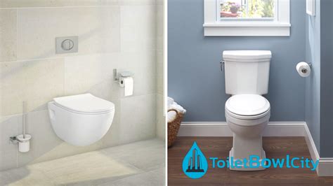 Difference Between a Wall Mounted Toilet and a Floor Mounted Toilet ...