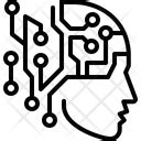 Artificial Intelligence Icon - Download in Line Style