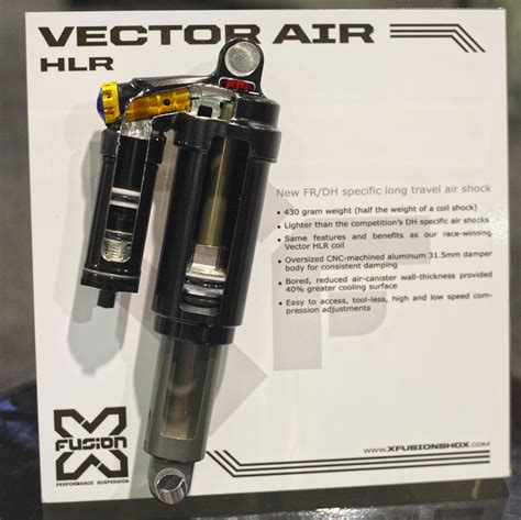 X-Fusion Vector HLR Air Shock details - Interbike: X-Fusion Shox ...