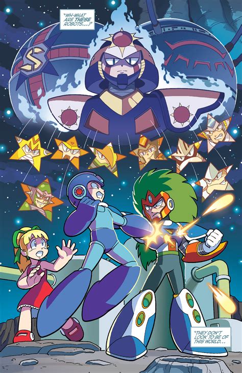 Read online Mega Man comic - Issue #55