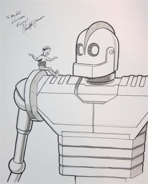 Iron Giant Coloring Page - Coloring Easy for Kids