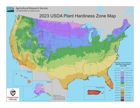 USDA Updates Plant Hardiness Map With Many Areas Moving Into Warmer ...