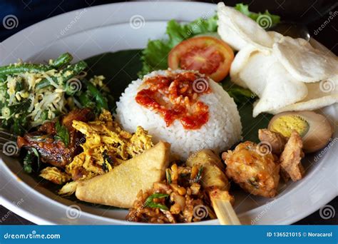 Nasi Campur Stock Photo | CartoonDealer.com #48575172