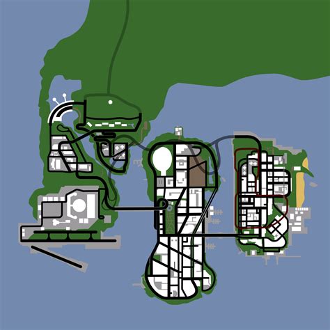 Gta Liberty City Stories Map