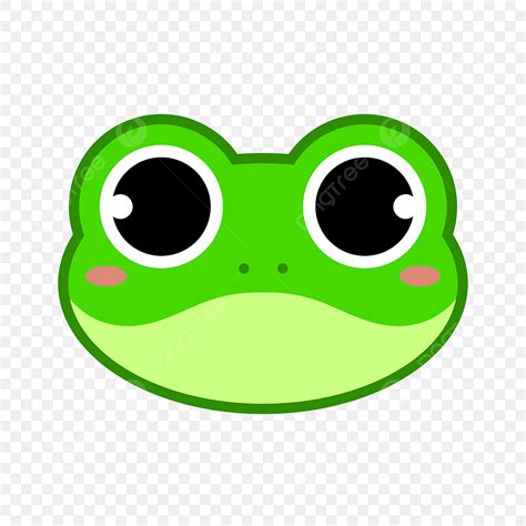 Frog Head Clipart Transparent PNG Hd, Cute Green Frog Head, Toad ...