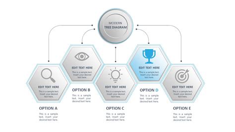 Free Modern Tree Diagram for PowerPoint - SlideModel