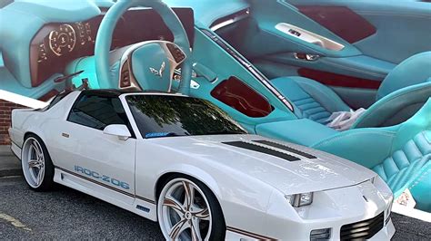 This ’92 Camaro “IROC-Z06” Boasts A C8 Corvette Interior and C5 V8 ...