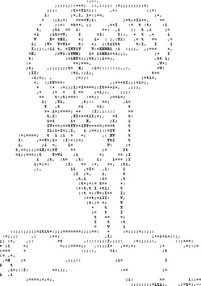 Animal ascii art