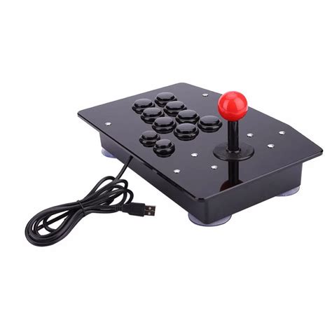 Gasky Arcade Joystick 10 Buttons Pc Controller Computer Game Arcade ...