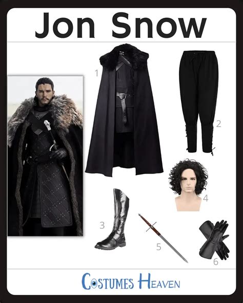 DIY Jon Snow Costume Ideas 2024| Cosplay And Halloween Ideas