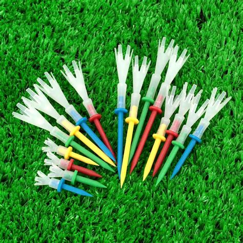 16Pcs Golf Tees Professional Training Tees 4 Yards Multicolor Durable ...