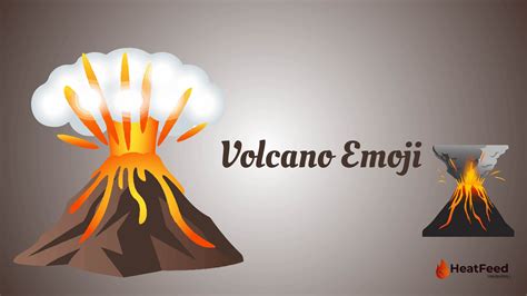 Volcano Emoji - Meaning, copy and paste