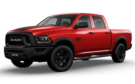 2020 Ram 1500 WARLOCK (WHITE/RED/PAT BLUE) crew cab utility ...