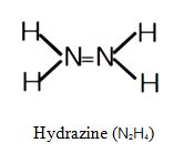 Molecular structure of hydrazine. | Download Scientific Diagram