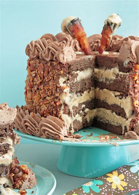 Bacon Chocolate Mocha Ice Cream Cake | 365 Days of Bacon