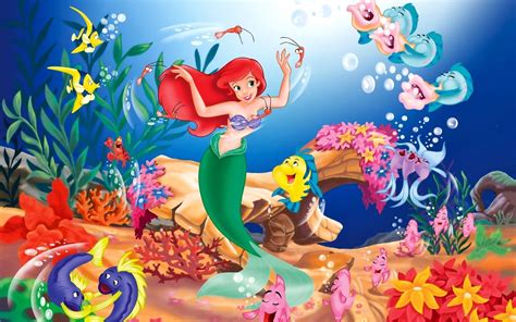 Little Mermaid Wallpapers - Top Free Little Mermaid Backgrounds ...