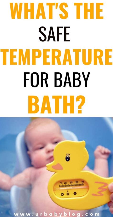 What Is The Safe And Right Temperature For Baby Bath? in 2024 | Baby ...