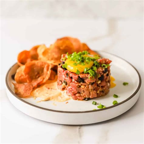 Spicy Beef Tartare - Lena's Kitchen