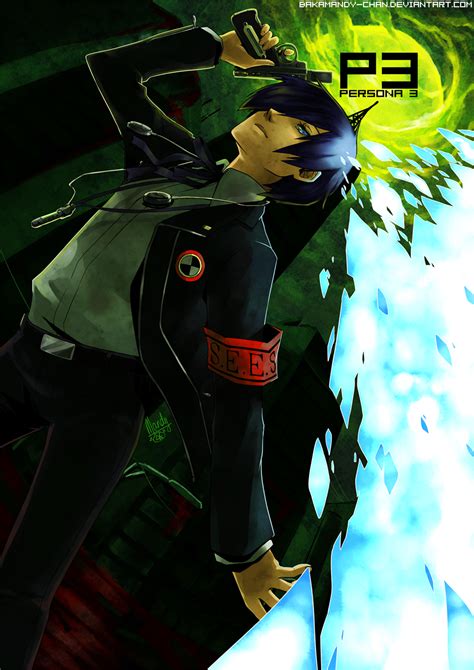 Persona 3 + Protagonist by BakaMandy on DeviantArt