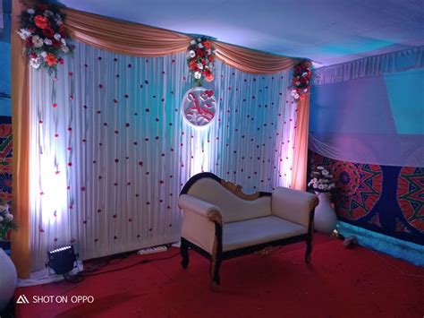 A Really Simple Stage Decoration Work - Kerala Wedding Planners Kochi ...