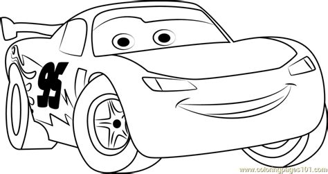 Disney Cars Lightning Mcqueen Coloring Pages Coloring Pages