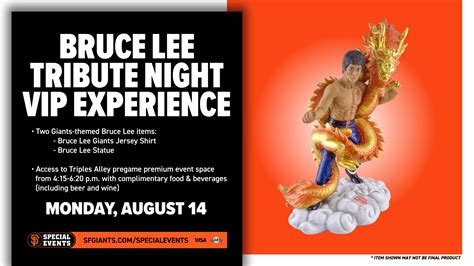 Bruce Lee Tribute Night | Special Event | San Francisco Giants