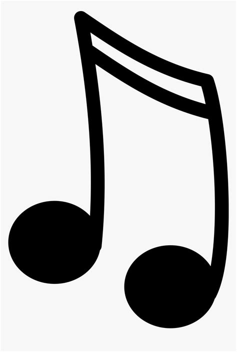 Music Notes Png - Music Notes Clipart Black And White, Transparent Png ...