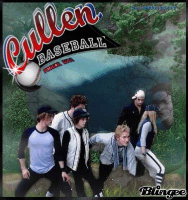 **Cullen BASEBALL** scene in Twilight----------->original blingee by ...