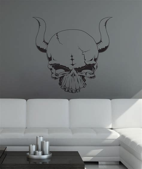 Vinyl Wall Decal Sticker Demon Skull #1255 – StickerBrand