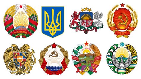 Status Symbol: National Emblems Of The Former Soviet Union, Then And Now