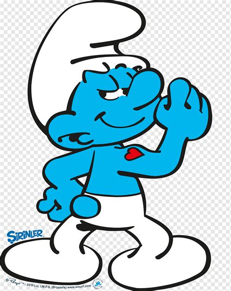 Brainy Smurf Svg