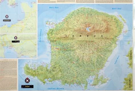 Large Lombok Island Maps for Free Download and Print | High-Resolution ...