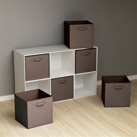 Closet Organizer Fabric Storage Basket Cubes Bins - Cubeicals ...