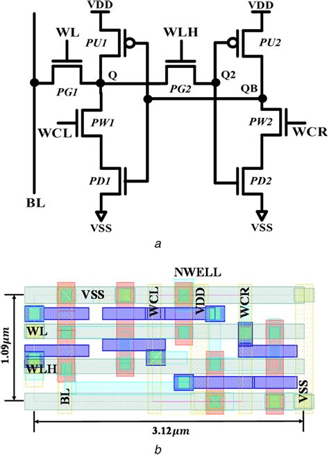 Sram Bit Cell Layout