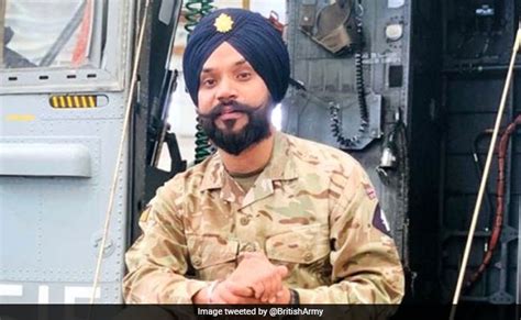 British Sikh Soldier's Promotion Makes Waves On Social Media - London Daily