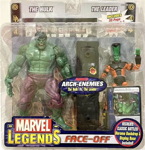 Marvel Legends Face Off Hulk vs Leader (Variant)