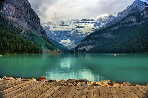 HD wallpaper: photography of calm water near mountain at daytime, lake ...