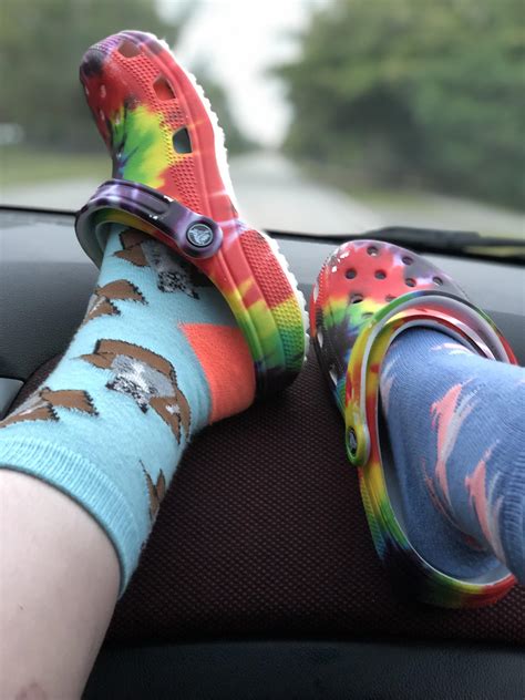 Who said crocs & socks can’t be cool? : r/crocs