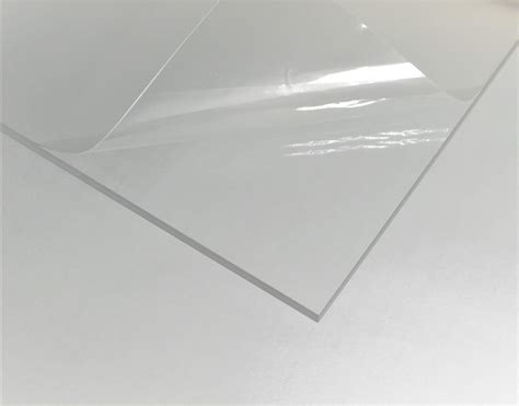 Buy Plexiglass Sheet 1/8 inch thick, 12x12 Cast Clear Acrylic Sheet ...