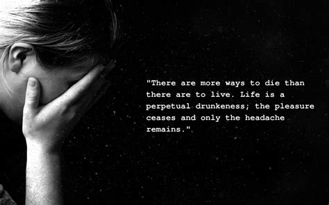 Depressing Quotes Wallpapers - Wallpaper Cave