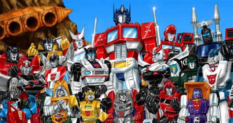 Transformers cartoon plot