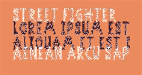 Street Fighter free Font - What Font Is