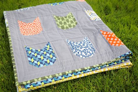 Cat Face Quilt » Loganberry Handmade