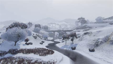 Christmas in Singleplayer (Snow Mod) V1.01 – GTA 5 mod