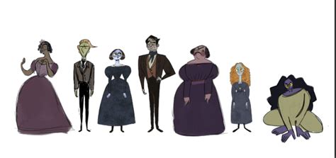 Jane Eyre characters design ~ BrontëBlog